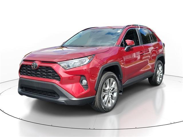 used 2021 Toyota RAV4 car, priced at $25,482