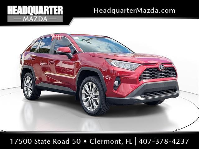 used 2021 Toyota RAV4 car, priced at $25,482