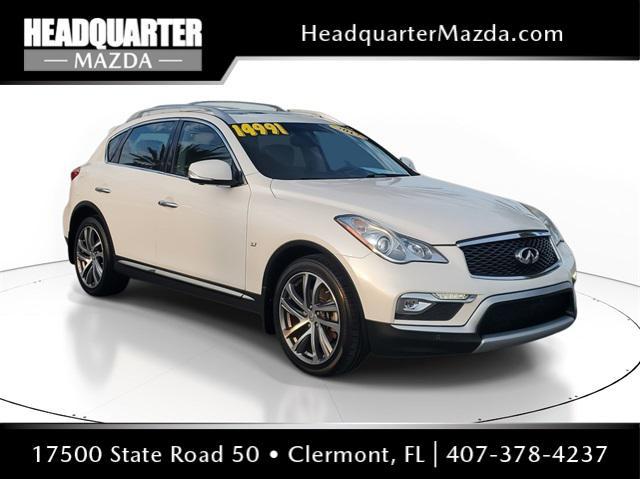 used 2017 INFINITI QX50 car, priced at $12,492