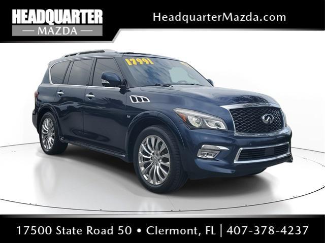 used 2017 INFINITI QX80 car, priced at $16,694