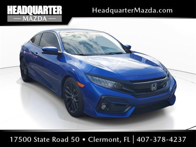 used 2020 Honda Civic Si car, priced at $20,991