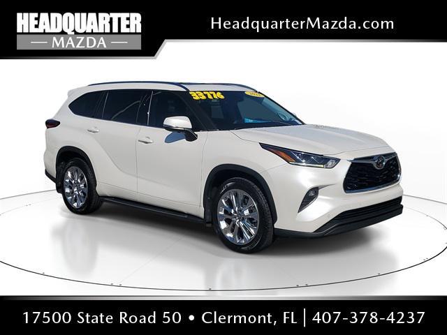 used 2021 Toyota Highlander car, priced at $28,993