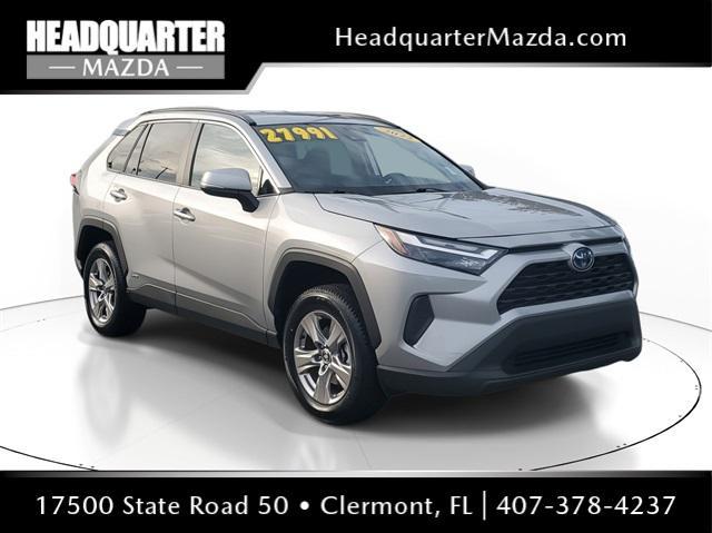 used 2022 Toyota RAV4 Hybrid car, priced at $26,492