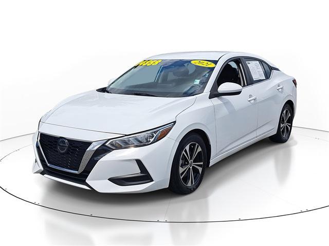 used 2021 Nissan Sentra car, priced at $13,491