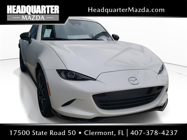 new 2024 Mazda MX-5 Miata RF car, priced at $40,957