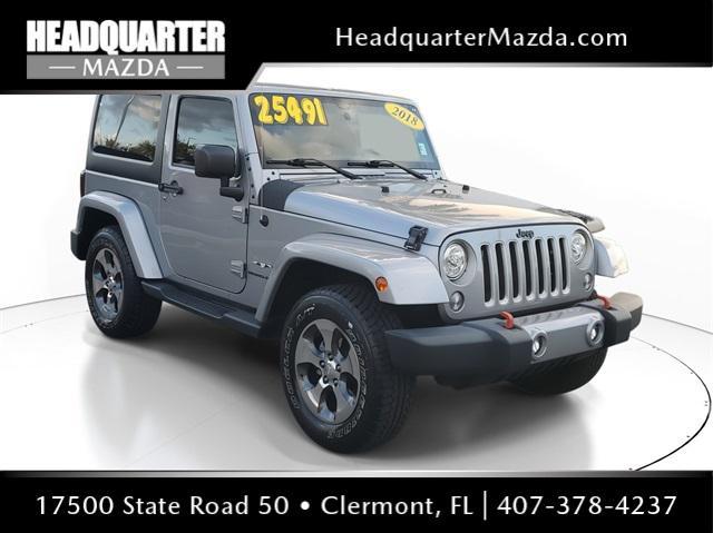 used 2018 Jeep Wrangler JK car, priced at $21,491