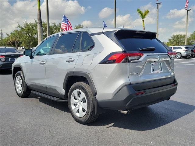 used 2022 Toyota RAV4 car, priced at $24,491