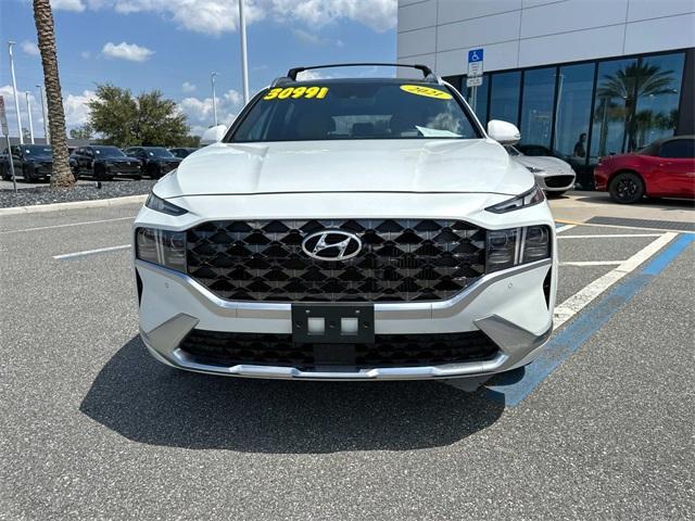 used 2021 Hyundai Santa Fe car, priced at $28,992