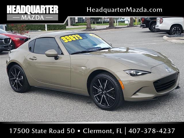 used 2024 Mazda MX-5 Miata RF car, priced at $32,652