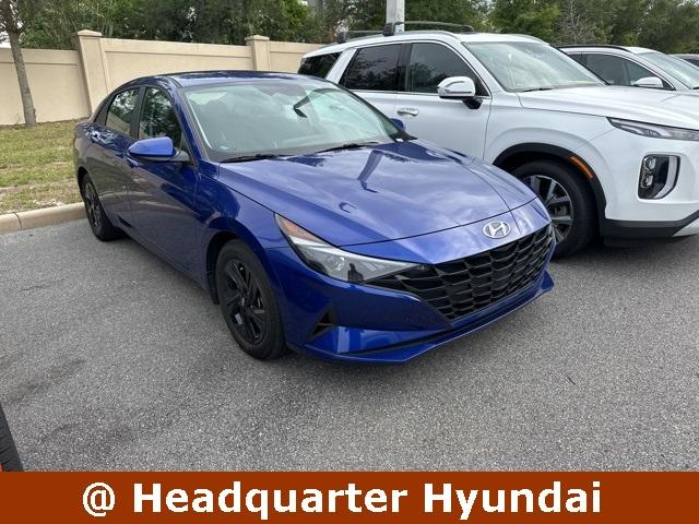 used 2021 Hyundai Elantra HEV car, priced at $17,997