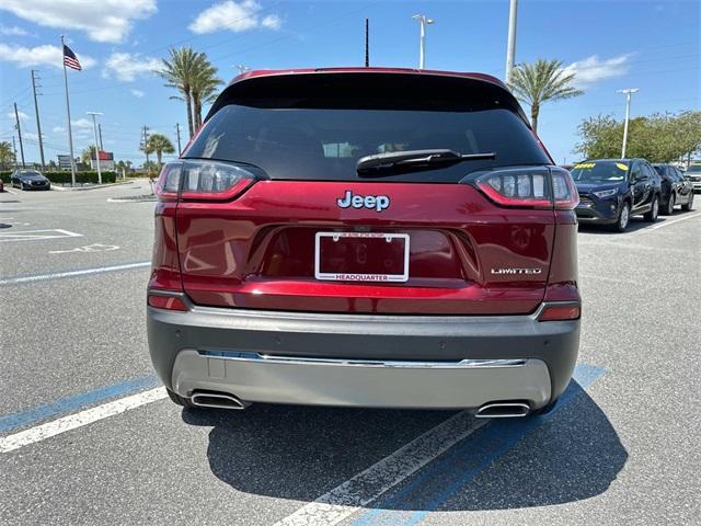 used 2021 Jeep Cherokee car, priced at $21,494