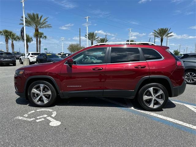 used 2021 Jeep Cherokee car, priced at $21,993