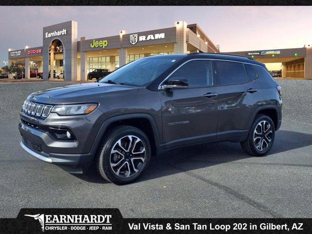 used 2022 Jeep Compass car, priced at $21,790