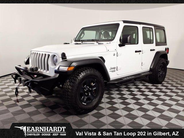 used 2021 Jeep Wrangler car, priced at $28,841