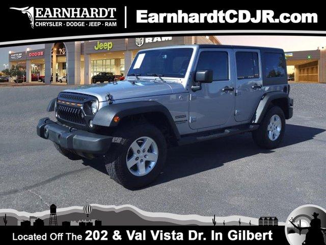 used 2015 Jeep Wrangler Unlimited car, priced at $24,516