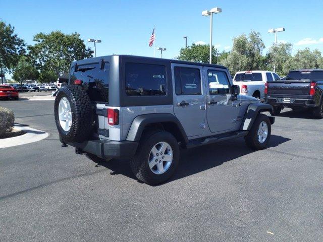 used 2015 Jeep Wrangler Unlimited car, priced at $24,516