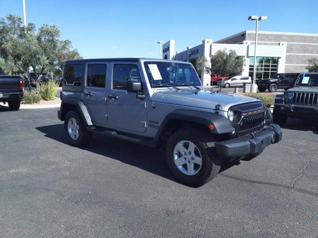 used 2015 Jeep Wrangler Unlimited car, priced at $24,516