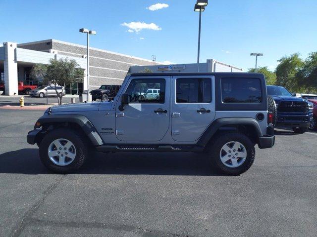 used 2015 Jeep Wrangler Unlimited car, priced at $24,516