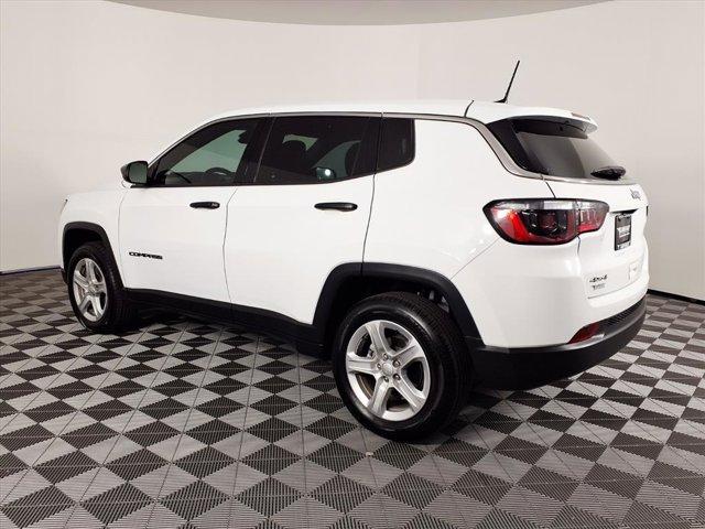 used 2023 Jeep Compass car, priced at $19,117