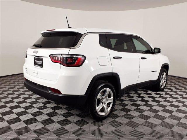 used 2023 Jeep Compass car, priced at $19,117