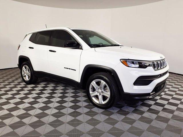 used 2023 Jeep Compass car, priced at $19,117