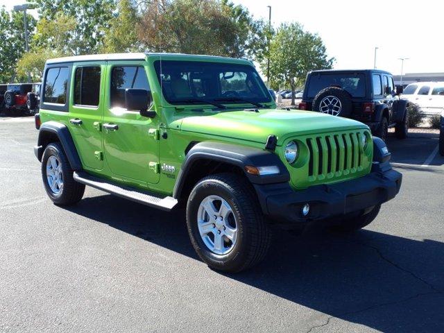 used 2018 Jeep Wrangler Unlimited car, priced at $28,478