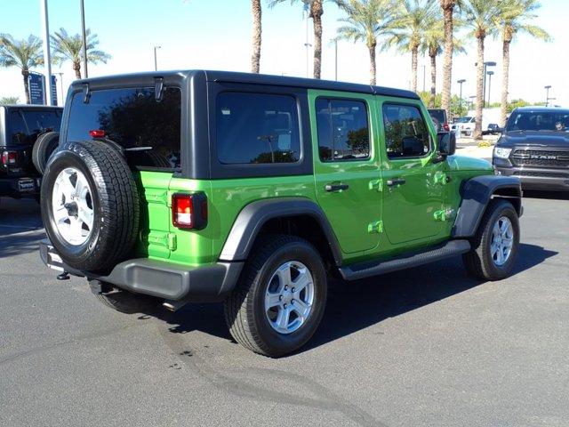 used 2018 Jeep Wrangler Unlimited car, priced at $28,478