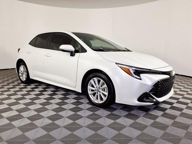 used 2024 Toyota Corolla Hatchback car, priced at $22,517