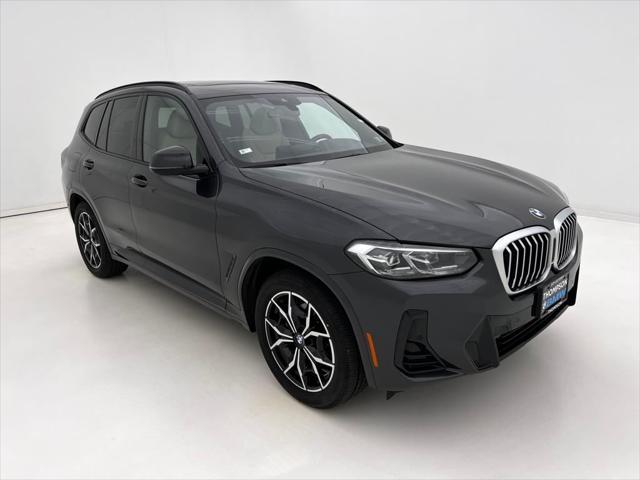 used 2022 BMW X3 car, priced at $38,989
