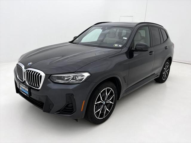 used 2022 BMW X3 car, priced at $38,989