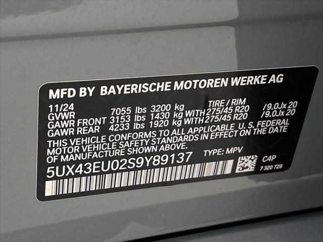 new 2025 BMW X5 PHEV car, priced at $83,340