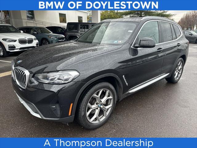 used 2022 BMW X3 car, priced at $37,989