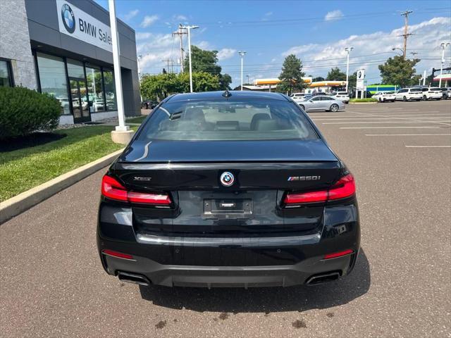 used 2023 BMW M550 car, priced at $70,989