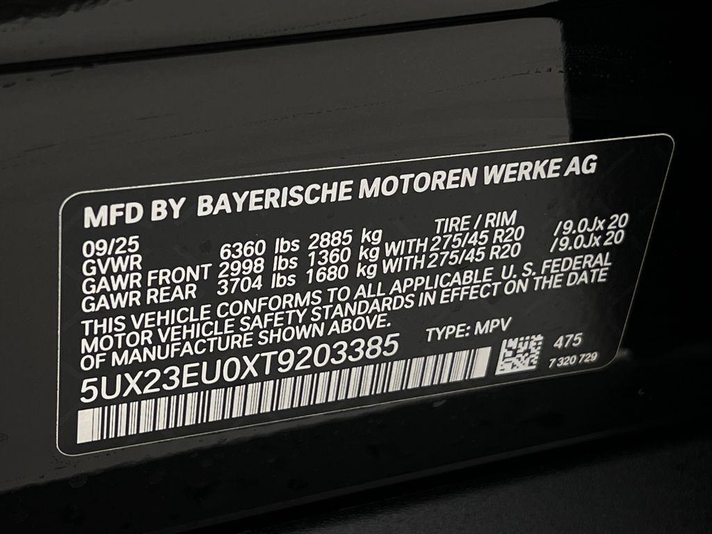 new 2026 BMW X5 car, priced at $75,325