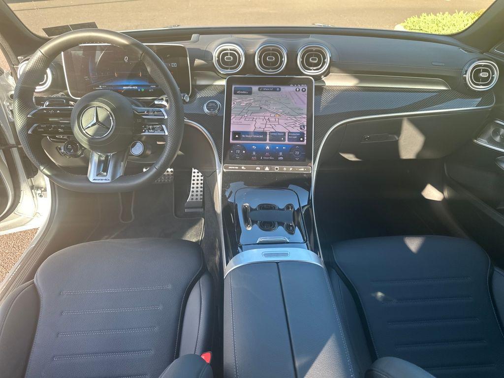used 2024 Mercedes-Benz AMG C 43 car, priced at $58,989