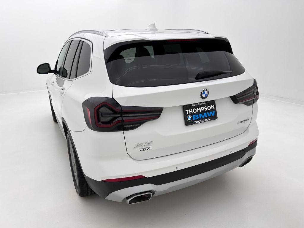 used 2022 BMW X3 car, priced at $36,489