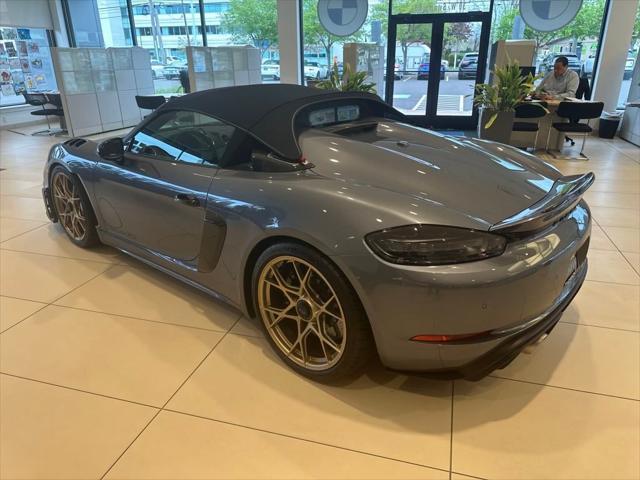 used 2024 Porsche 718 Spyder car, priced at $227,589