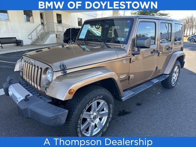 used 2015 Jeep Wrangler Unlimited car, priced at $23,989