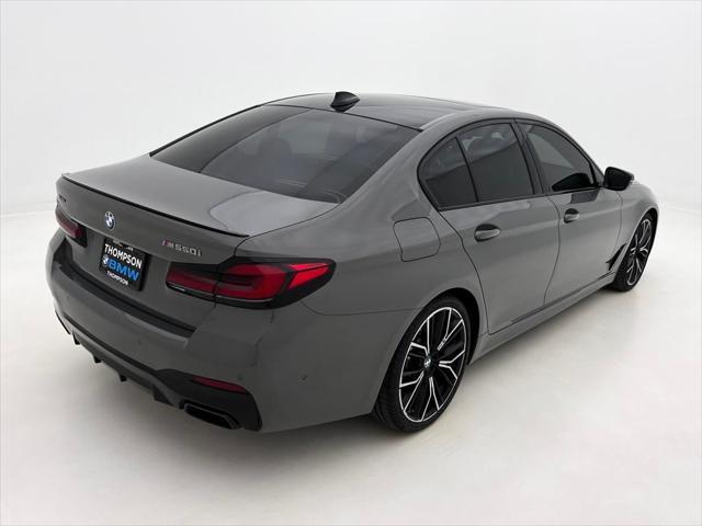 used 2022 BMW M550 car, priced at $62,989