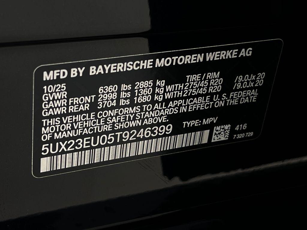 new 2026 BMW X5 car, priced at $80,950