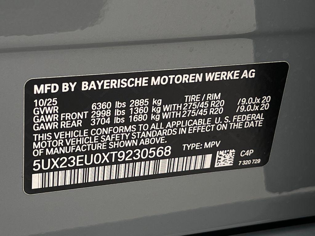 new 2026 BMW X5 car, priced at $81,375