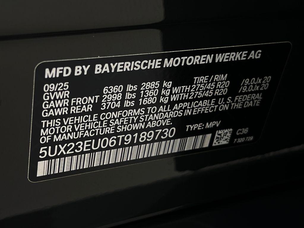 new 2026 BMW X5 car, priced at $85,875