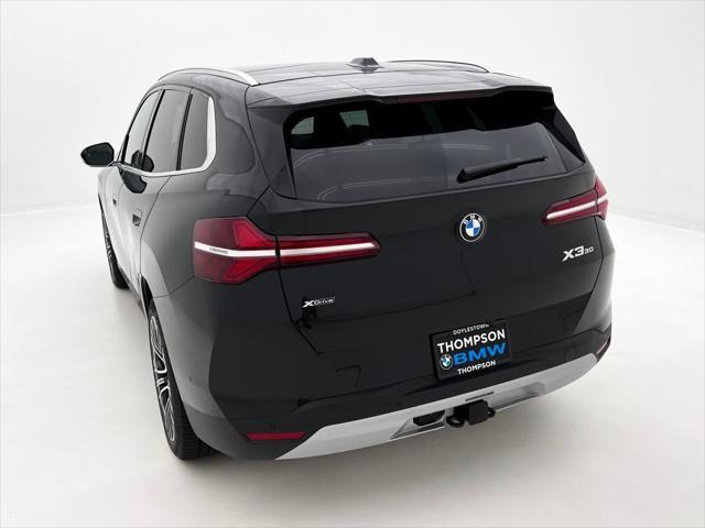 new 2025 BMW X3 car, priced at $58,385