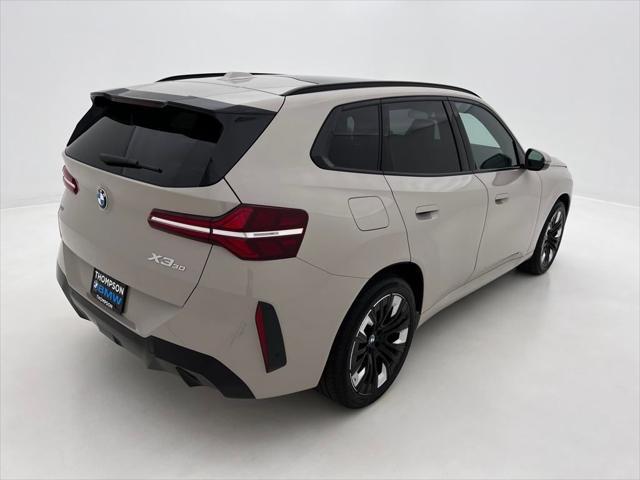 new 2025 BMW X3 car, priced at $60,550