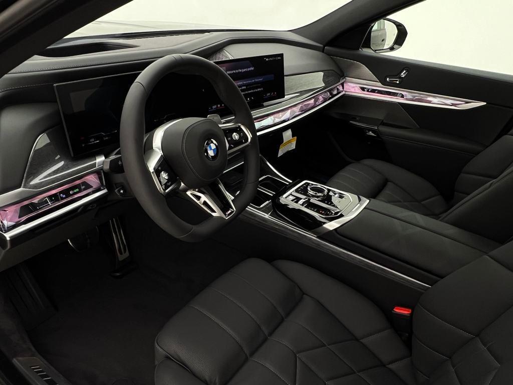 new 2025 BMW 740 car, priced at $109,405