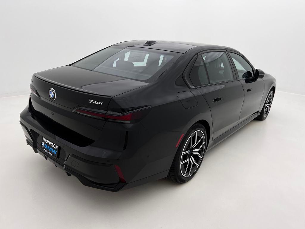 new 2025 BMW 740 car, priced at $109,405