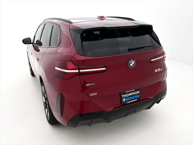 new 2025 BMW X3 car, priced at $61,485