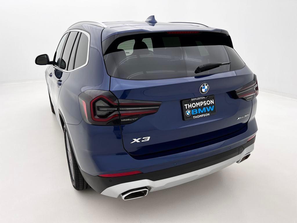 used 2022 BMW X3 car, priced at $36,489