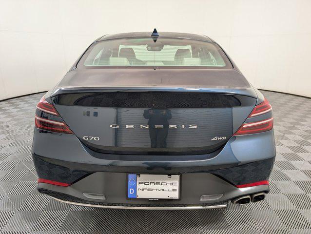 used 2022 Genesis G70 car, priced at $24,999