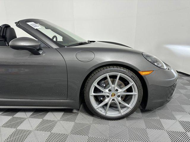 new 2025 Porsche 718 Boxster car, priced at $90,625